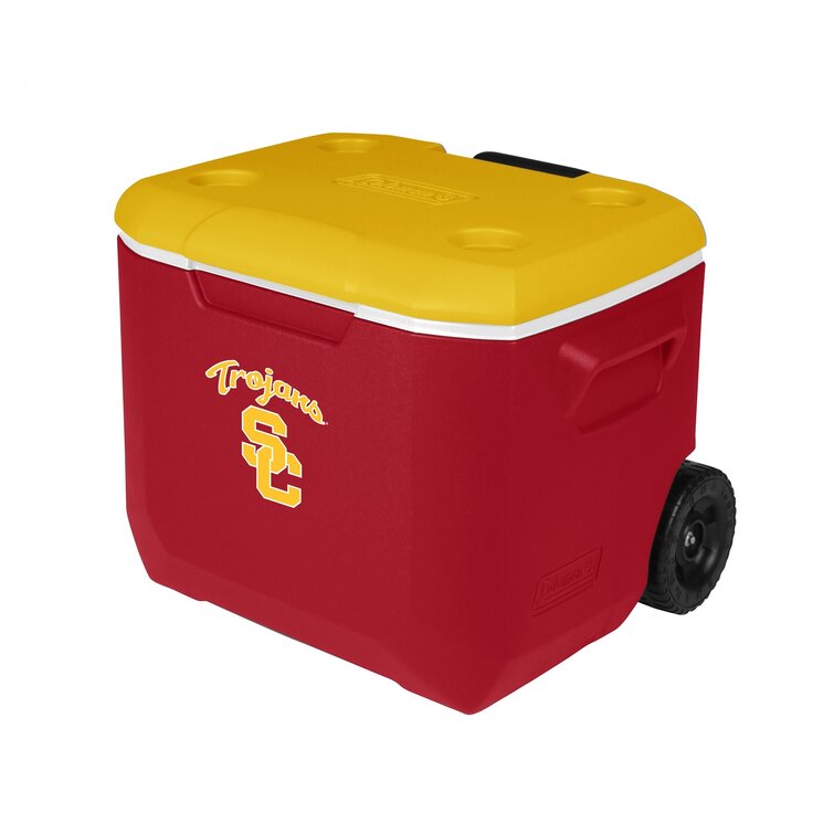 Coleman nfl 60 store quart wheeled cooler